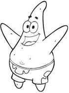 Spongebob zijn vriend Patrick