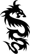 Tribal draak